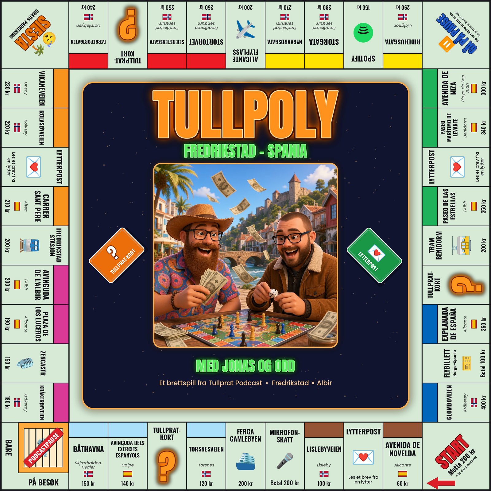 Tullpoly-brettet